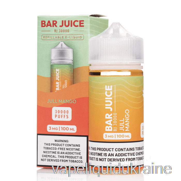 Vape Liquid Ukraine Jull Mango - Bar Juice - 100mL 6mg